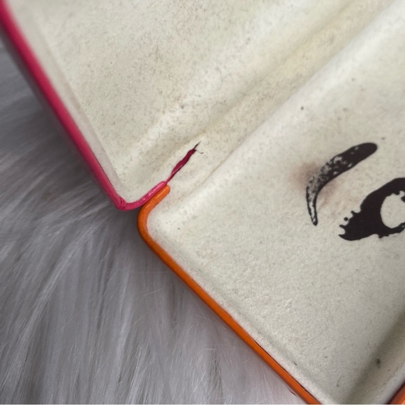 Kate Spade New York Pink & Orange Eyeglasses Sunglasses Hard Case - Picture 6 of 7